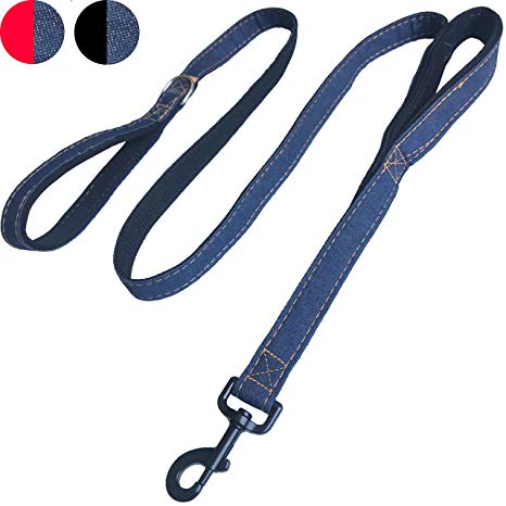 iYoShop Dog Leash Pet Rope Leash - Thick Durable Nylon Rope - Soft Handle and Light Weight Training Leash, 5 or 6 Feet - For Small Medium Large Dogs - Independence Day Sale - Lowest Price of the Year