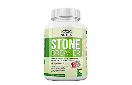 Chanca Piedra Kidney Stone Breaker by Logic Nutra 120 Tablets 800 mg Each Maximum Strength for Gallbladder Cleanse Urinary Pain Relief