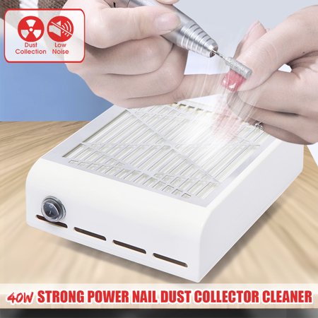 40W Nail Dust Collector Vacuum Cleaner Suction Pull-Type Filter Dust Machine