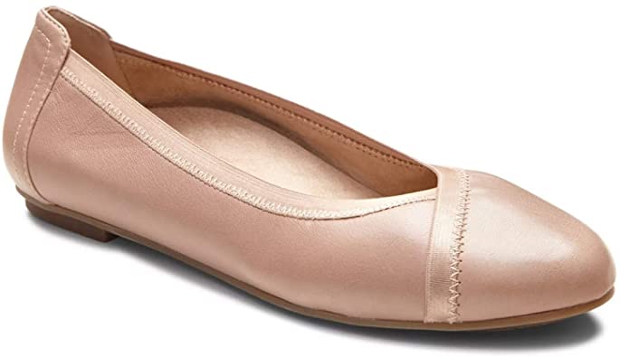 Vionic Women's Spark Caroll Ballet Flat - Ladies Dress Casual Shoes with Concealed Orthotic Arch Support