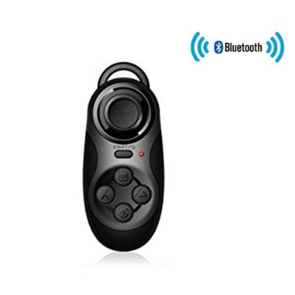 Hueliv Wireless Bluetooth Game Controller GamepadSelf Timer ControllerRemote Selfie ShutterJoypad for Android Phone Tablet PC