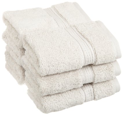 Superior 900 Gram Egyptian Cotton 6-Piece Face Towel Set, Stone