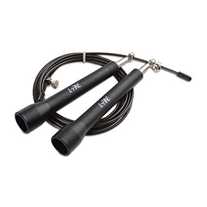 L-Fine Jump Rope-Best Fast Speed for Cross Fitness Training, Boxing, Exercise and Workouts