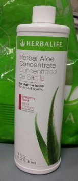 Herbalife Herbal Aloe Drink Concentrate16 oz - New Cranberry Flavor