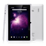Dragon Touch Y88X Plus 7 Quad Core Google Android 44 KitKat Tablet PC IPS Display HD Screen 1024 x 600 8 GB Bluetooth Dual Camera Netflix Skype 3D Game Supported -White