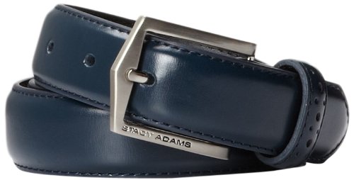 Stacy Adams Men's Big-Tall 30 mm Pinseal Leather with Pinhold Design On Keeper
