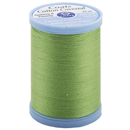 COATS & CLARK Cotton Covered Quilting and Piecing Thread, 250-Yard, Lime Green