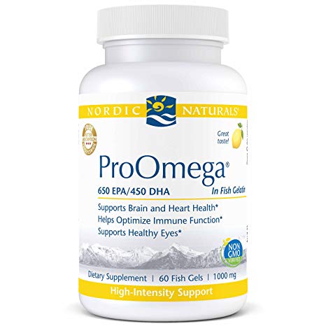 Nordic Naturals - ProOmega in Fish Gelatin - 60ct