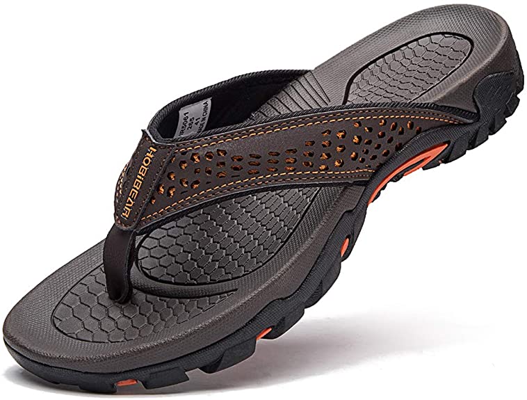 GUBARUN Flip Flops for Men Thong Sandals Lightweight Shoes for Outdoor and Indoor
