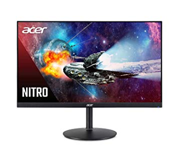 Acer Nitro XF252Q Xbmiiprzx 24.5" Full HD (1920 x 1080) TN Gaming Monitor with AMD Radeon FreeSync Technology, 240Hz, Up to 0.3ms Response Time, HDR Ready (2-HDMI & 1-DP & 4-USB 3.0 Ports)