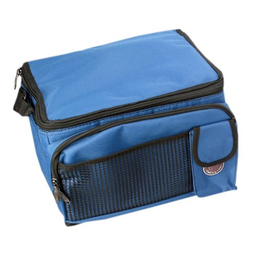 Transworld Durable Deluxe Insulated Lunch Cooler Bag (Many Colors and Size Available) (12"x10"x8 1/2", Royal Blue)