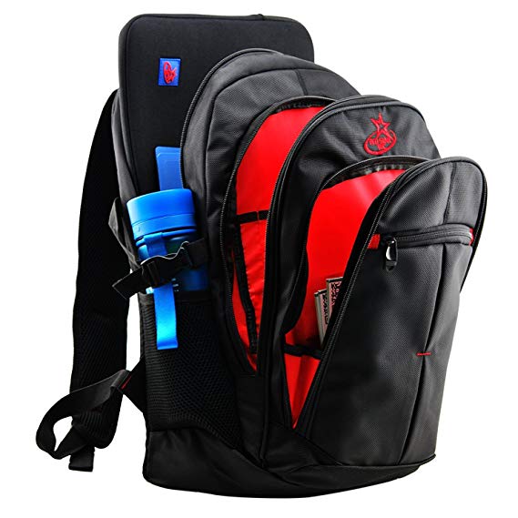 RedStarTec 17 Inch Laptop Backpack Computer Bag - With 15.6 in Laptop Sleeve