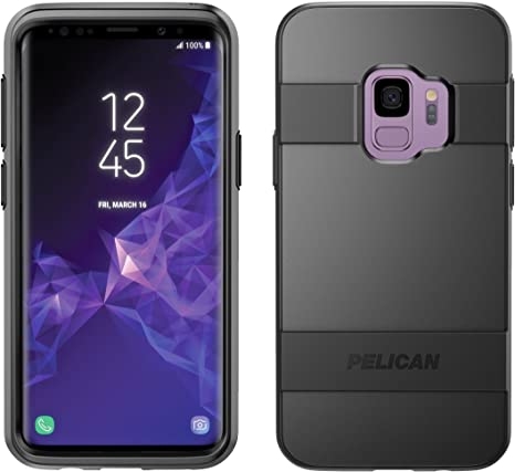 Samsung Galaxy S9 Case - Pelican Voyager Case for Samsung Galaxy S9 (Black/Black)