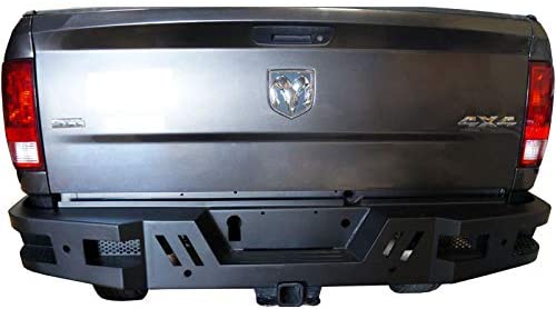 Black Horse ARMOUR HD REAR BUMPER Compatible with 10-20 DODGE RAM 2500/3500 (Excl. 2019  Ram 3500)
