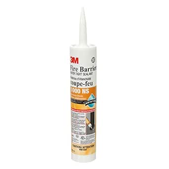 300mL Light Grey Firestop 1000 NS Silicone Sealant