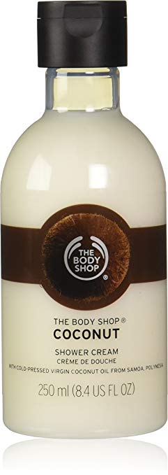 The Body Shop Coconut Shower Cream, Paraben-Free Body Wash, 8.4 Fl. Oz.