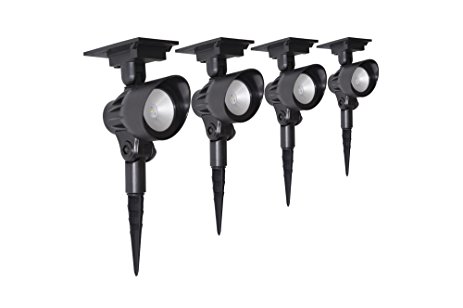 Sunjoy 11.0LX 2.8Hx4.5Winch 4 Pack Plastic Solar Light