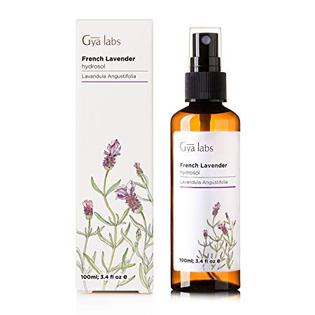 Lavender Floral Water - 100% Pure Hydrosol Spray Mist for Sleep, Linen, Face, Facial Toner, Body, Room - 100ml
