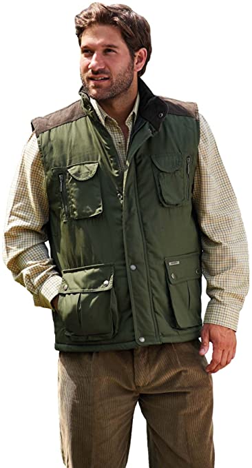 Champion Mens Exmoor Water Repellent Gilet Country Jacket Bodywarmer