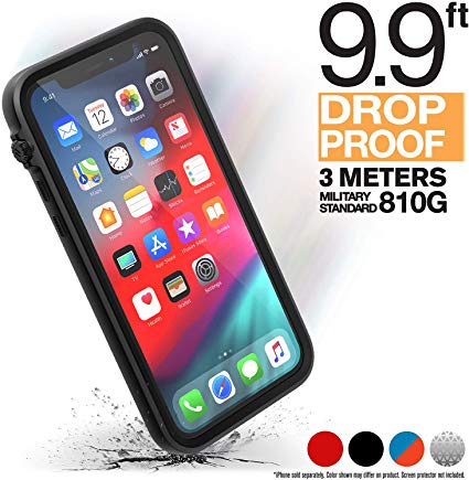 Catalyst - Case for iPhone 11 Pro Case with Clear Back, Heavy Duty 10ft Drop Proof, Truss Cushioning System, Rotating Mute Switch Toggle, Compatible with Wireless Charging, Lanyard Included - Black