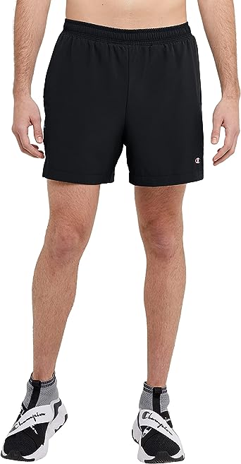 Champion Men's Shorts, MVP with Total Support Pouch, Running Shorts for Men with Liner, 5"