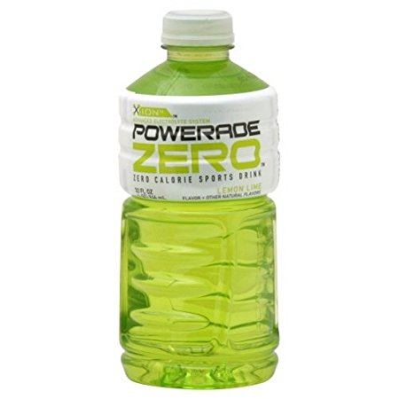 Powerade Zero Sports Drink 32 Fl Oz Pack of 12 (Lemon Lime)