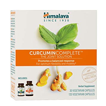 Himalaya Curcumin Complete with Turmeric and Curcumin for Joint Support and Joint Mobility, 1200 mg JointCare, 600 mg Turmeric 95™, 1 Month Supply, 60 Capsules Each