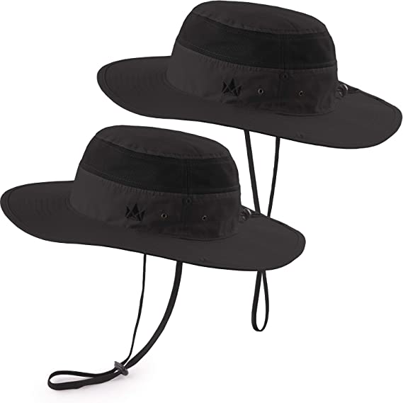 The Friendly Swede Sun Hat 2-Pack - Fishing Boonie Hat for Safari and Summer