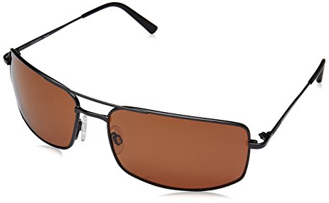 Serengeti 8307 Treviso Sunglass, Shiny Dark Gunmetal Frame, Polarized Drivers Lens