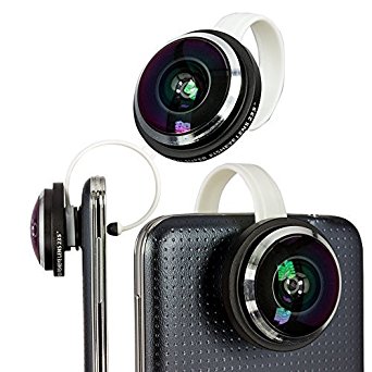 BENGOO Clip-on 235 Degree Detachable Super Fish Eye fisheye Lens Photo Kit For for Apple iPhone 6 iPhone 6 Plus iPhone 5S 5C 4S iPad Mini 1 2 Air Samsung S5 S4 Note 4 Note 3 Sony