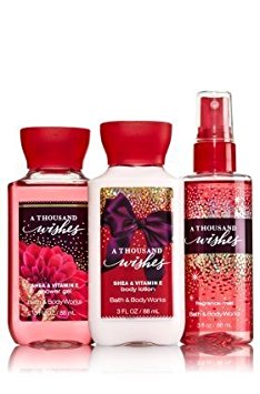 Bath And Body Works A Thousand Wishes Trio Body Lotion