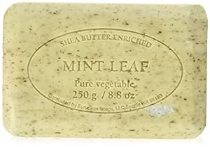 European Soaps Soap, Mint Leaf