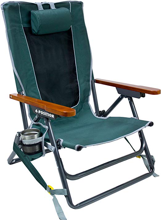 GCI Outdoor Wilderness Reclining Portable Backpack Chair