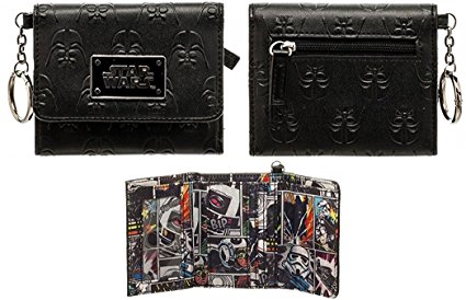 Star Wars Darth Vader Embossed Tri-Fold Wallet