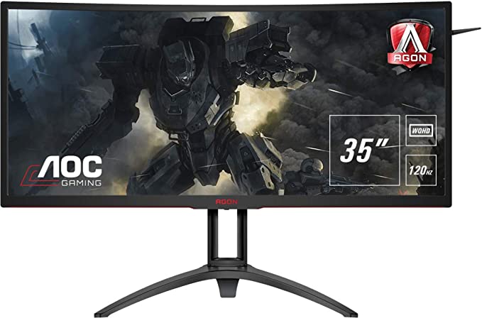 AOC Agon AG352UCG6 - Ecran Gaming 35" incurvé 120 Hz avec G-Sync & Shadow Control