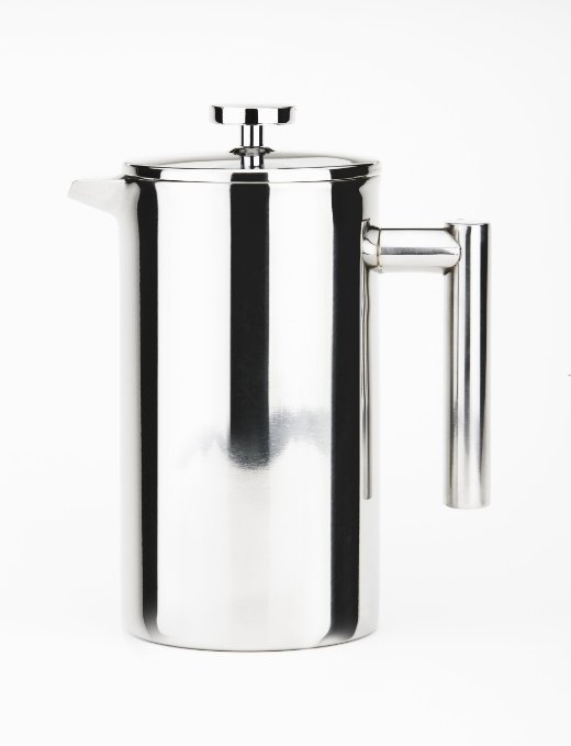 Cuisinox COF-11 Double Walled Coffee Press, 1-Litre, Stainless Steel