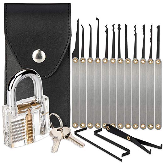 Set Lock with 15pcs Gift Gadgets