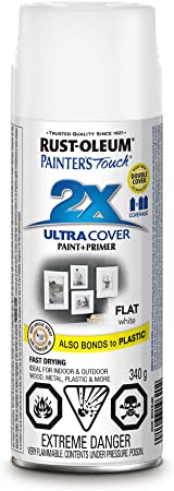 Painter's Touch 2X Ultra Cover Flat in White, 340g