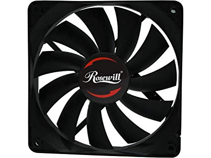 Rosewill Teflon Nano Bearing IP56 Dust Resistant Splash Proof 120mm PWM Cooling Fan RAWP-141209