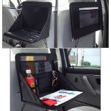 Travel Car Laptop Holder Tray Bag Mount Back Seat Auto Food Work Table Organizer