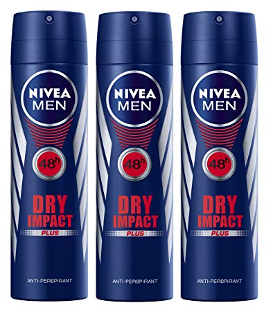 Nivea Spray Deodorant DRY Impact For Men 150ml