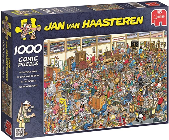Jumbo Jan Van Haasteren The Antique Show Jigsaw Puzzle (1000 Piece)