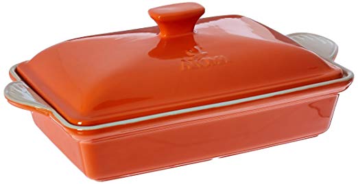 Aroma Housewares ADC-203OR DoveWare Bakeware, 3.0 Quart, Tangerine Orange