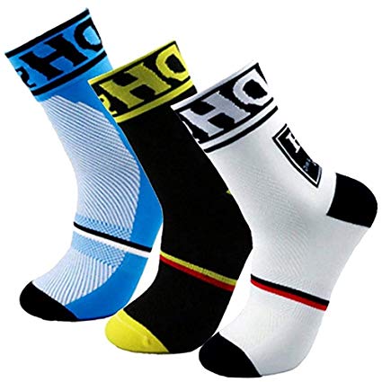 Yijiujiuer Cycling Socks for Men and Women Sports Running Socks