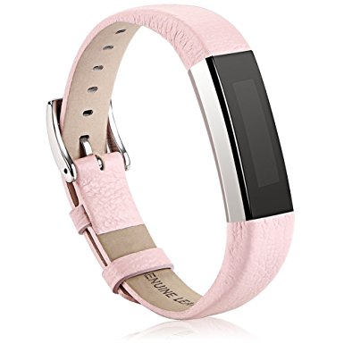 Hagibis Leather Bands are Compatible with Both Fitbit Alta HR and Alta