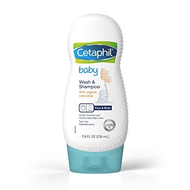 Cetaphil Baby Wash and Shampoo with Organic Calendula, 7.8 Ounce