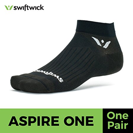 Swiftwick - ASPIRE ONE, Ankle Socks for Running