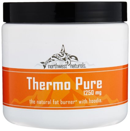 Thermo Pure - The Natural Fat Burner and Pre Workout Thermogenic, Naturally Flavored Proven Weight Loss Powder With Hoodia, Grape, 30 Servings