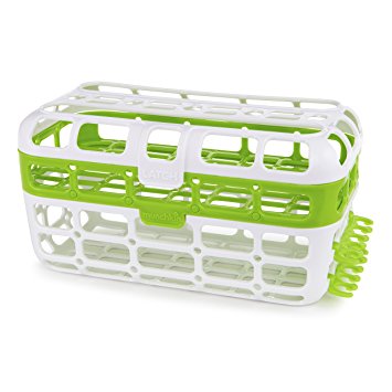 Munchkin High Capacity Dishwasher Basket, Green