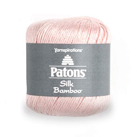 Patons  Silk Bamboo Yarn, 2.2 oz, Blush, 1 Ball